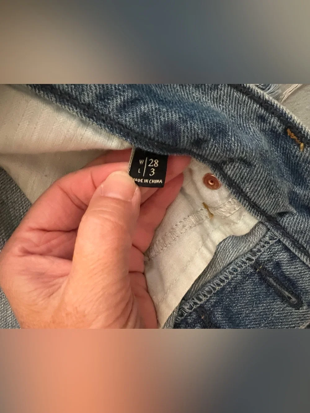 Abercrombie Denim shorts size 28
